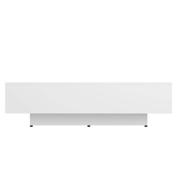 Coffee Table Engineered Wood – 115x60x31 cm, White