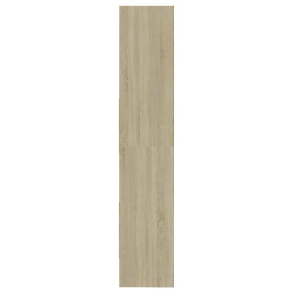 Book Cabinet 60x35x180 cm Engineered Wood – Sonoma oak