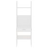 Book Cabinet 60x35x180 cm Engineered Wood – White
