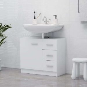 Sink Cabinet 63x30x54 cm Engineered Wood