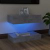 Anna TV Cabinet with LED Lights 60×35 cm