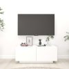 Valencia TV Cabinet 100x35x40 cm Engineered Wood – White