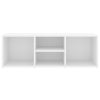 Shoe Storage Bench 105x35x35 cm Engineered Wood – White