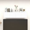 Warrenton Wall Mounted TV Cabinet 30.5x30x30 cm – White, 4