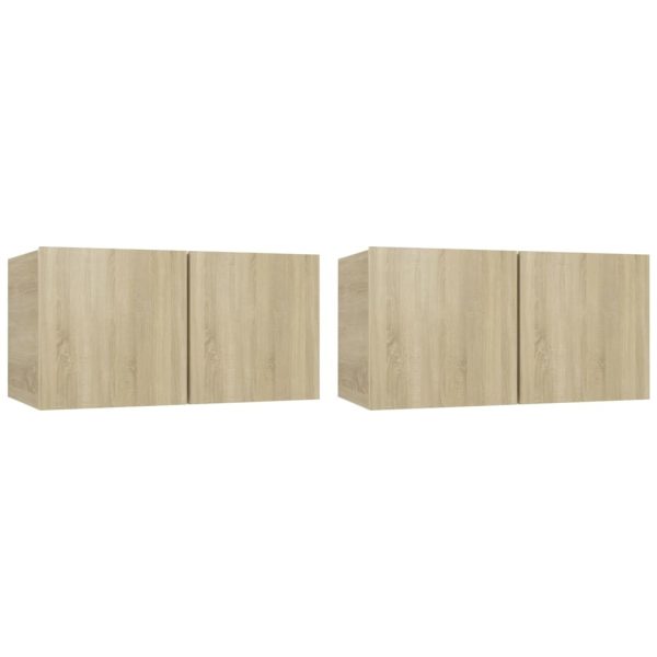 Chichester Hanging TV Cabinet 60x30x30 cm – Sonoma oak, 2