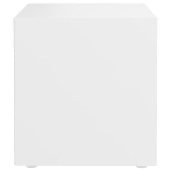 Jasmine TV Cabinet 37x35x37 cm Engineered Wood – White, 1