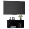 Broadstone TV Cabinet Engineered Wood – 72x35x36.5 cm, High Gloss Black