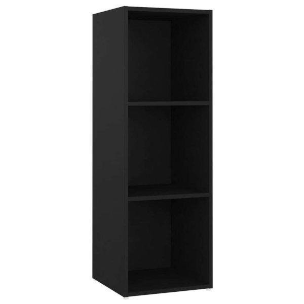 Broadstone TV Cabinet Engineered Wood – 107x35x37 cm, Black
