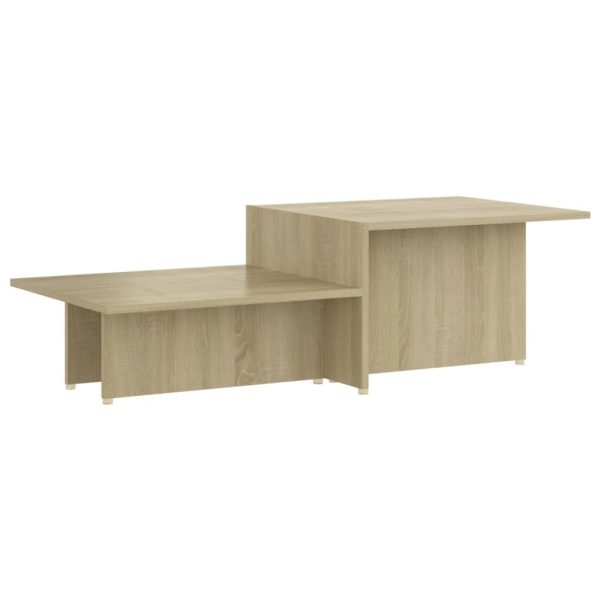 Coffee Table 111.5x50x33 cm Engineered Wood – Sonoma oak, 1