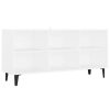 Ecorse TV Cabinet with Metal Legs – 103.5x30x50 cm, White