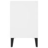 Ecorse TV Cabinet with Metal Legs – 103.5x30x50 cm, White