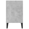 Ecorse TV Cabinet with Metal Legs – 103.5x30x50 cm, Concrete Grey