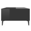 Coffee Table 103.5x60x35 cm Engineered Wood – High Gloss Black