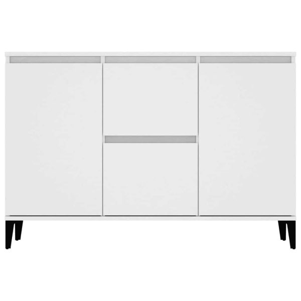 Sideboard 104x35x70 cm Engineered Wood – White