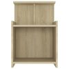 Duluth Bed Cabinet 40x35x60 cm Engineered Wood – Sonoma oak, 1