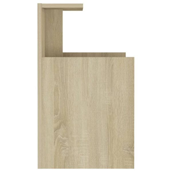 Duluth Bed Cabinet 40x35x60 cm Engineered Wood – Sonoma oak, 1