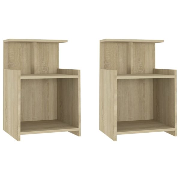 Duluth Bed Cabinet 40x35x60 cm Engineered Wood – Sonoma oak, 2