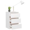Carbon Bed Cabinet 40x35x62.5 cm Engineered Wood – White, 2