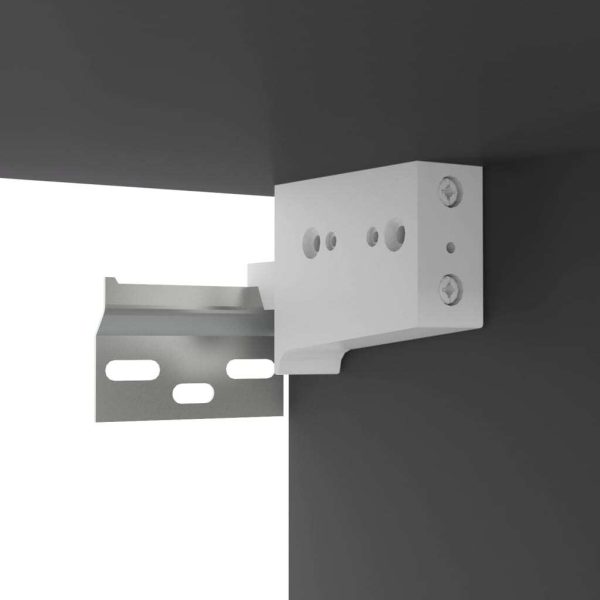 Neches Hanging TV Cabinet 100x30x26.5 cm Engineered Wood – Grey