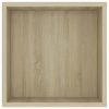 Corte Wall-Mounted TV Cabinet 102x35x35 cm Engineered Wood – Sonoma oak