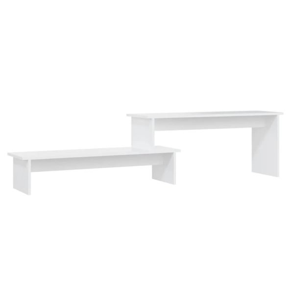 Arbor TV Cabinet 180x30x43 cm Engineered Wood – White