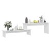 Arbor TV Cabinet 180x30x43 cm Engineered Wood – High Gloss White