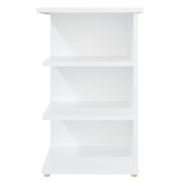 Campton Side Cabinet 35x35x55 cm Engineered Wood – White