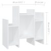 Schodack Side Cabinet 60x26x60 cm Engineered Wood – White