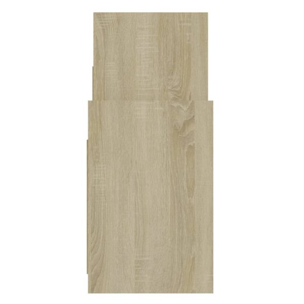 Schodack Side Cabinet 60x26x60 cm Engineered Wood – Sonoma oak