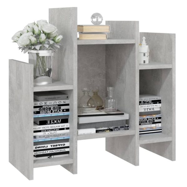 Schodack Side Cabinet 60x26x60 cm Engineered Wood – Concrete Grey