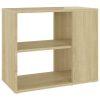 Haverford Side Cabinet 60x30x50 cm Engineered Wood – Sonoma oak