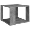 Coffee Table 40x40x30 cm Engineered Wood – Concrete Grey