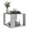 Coffee Table 40x40x30 cm Engineered Wood – Concrete Grey