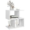 Allendale Bedside Cabinet 50x30x51.5 cm Engineered Wood – White, 2