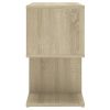 Allendale Bedside Cabinet 50x30x51.5 cm Engineered Wood – Sonoma oak, 2