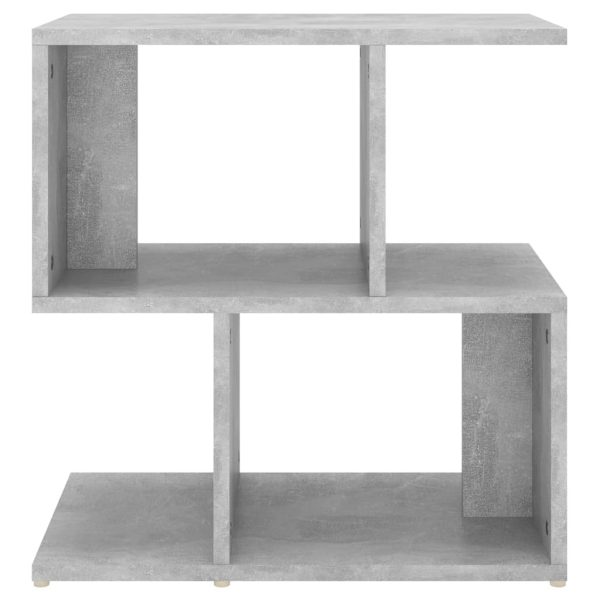 Allendale Bedside Cabinet 50x30x51.5 cm Engineered Wood – Concrete Grey, 2