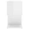 Allendale Bedside Cabinet 50x30x51.5 cm Engineered Wood – High Gloss White, 2