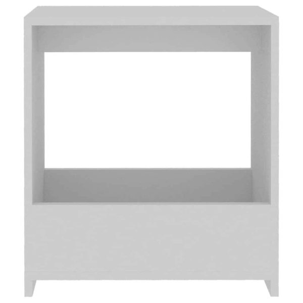Prosper Side Table 50x26x50 cm Engineered Wood – White