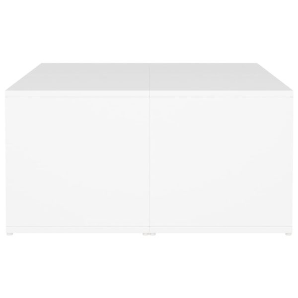 Coffee Tables 4 pcs 33x33x33 cm Engineered Wood – White