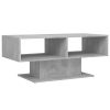 Coffee Table 103.5x50x44.5 cm Engineered Wood – Concrete Grey