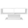 Coffee Table 103.5x50x44.5 cm Engineered Wood – High Gloss White
