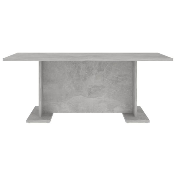 Coffee Table 103.5x60x40 cm Engineered Wood – Concrete Grey