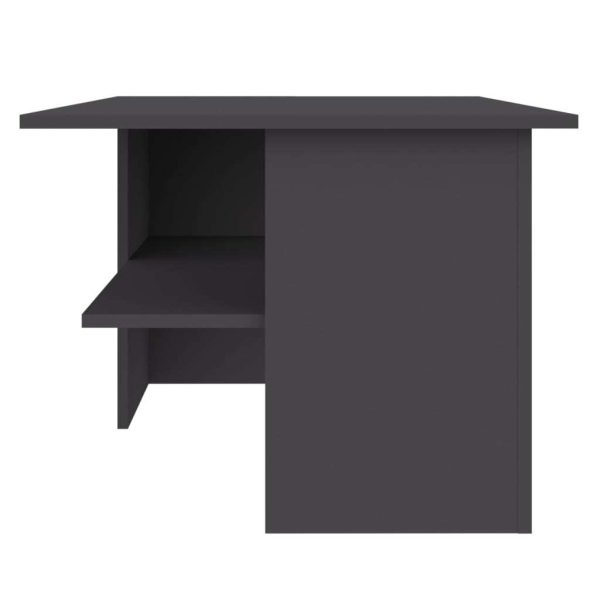 Coffee Table 90x60x46.5 cm Engineered Wood – Grey