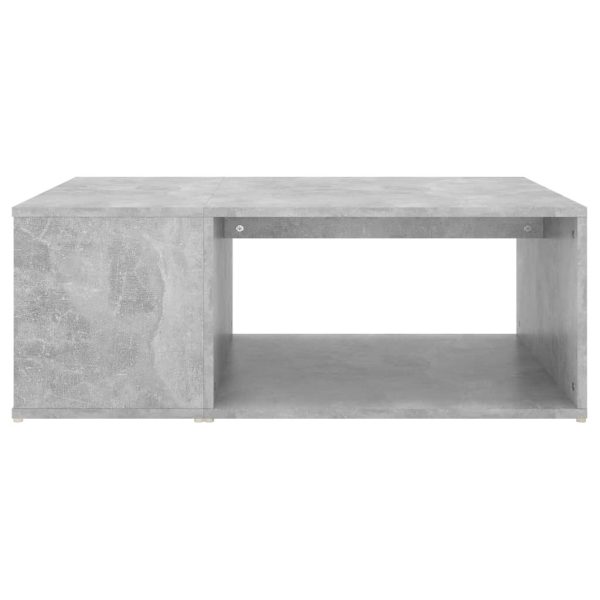 Coffee Table 90x67x33 cm Engineered Wood – Concrete Grey