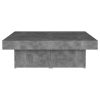 Coffee Table 90x90x28 cm Engineered Wood – Concrete Grey