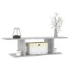 Sharon Wall Mounted TV Cabinet 103x30x26.5 cm – Concrete Grey