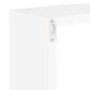Wall Cube Shelves 4 pcs – 30x15x30 cm, White