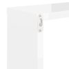 Wall Cube Shelves 6 pcs – 30x15x30 cm, High Gloss White