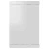 Wall Cube Shelves 4 pcs – 60x15x23 cm, High Gloss White