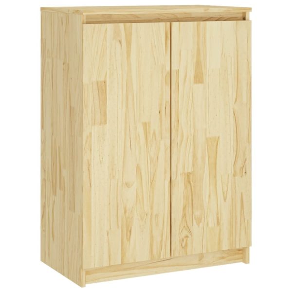 Sideboard 60x36x84 cm Solid Pinewood – Brown